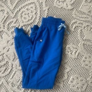 FIGS High Waisted Zamora Jogger XXST Royal Blue